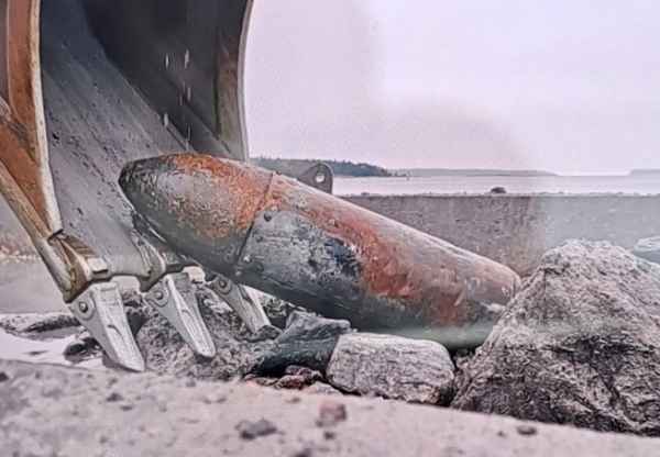 Rauma Port operations disrupted after wartime bomb recovery Rauma Port operations disrupted after wartime bomb recovery